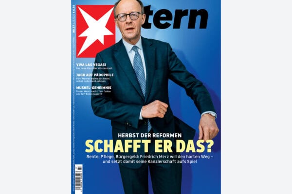 stern Cover mit Friedrich Merz